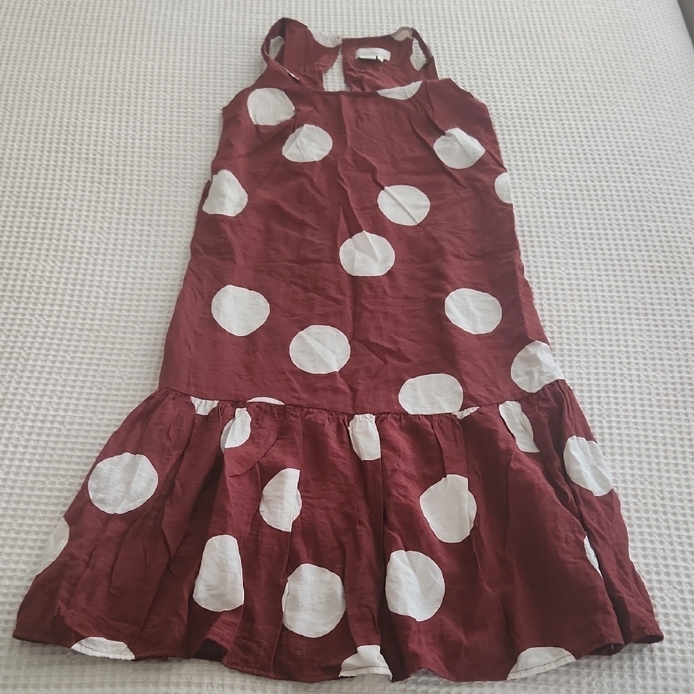 Anthropologie Sundress in Red / White - Picture 1 of 5